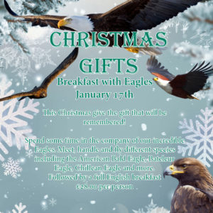 Christmas Gifts - Breakfast with Eagles January 17th 10.00