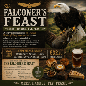 The Falconers Feast - August 23rd & September 26th 1.00