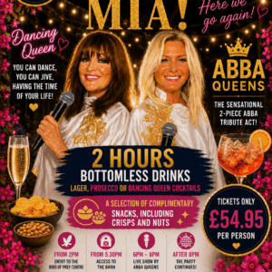 Mamma Mia! Here we go again! Saturday 10th October