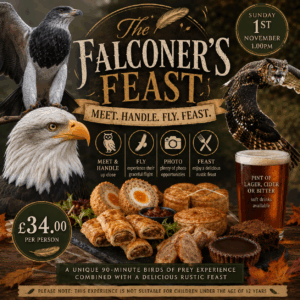 The Falconers Feast - November 1st 1.00