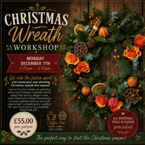 Christmas Wreath Work Shop - December 7th 6.00-8.00