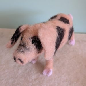 Pigs & Pins - Needle Felting and Pigs October 11th 9.30-12.30